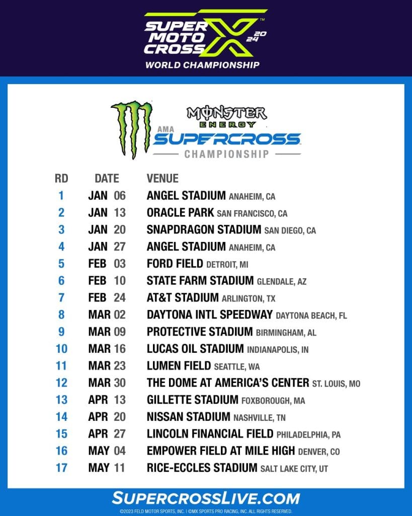 Rev Up Your Excitement: Unveiling the 2026 Supercross Schedule!