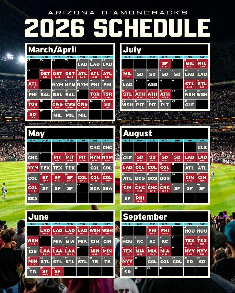arizona-diamondbacks-2026-schedule