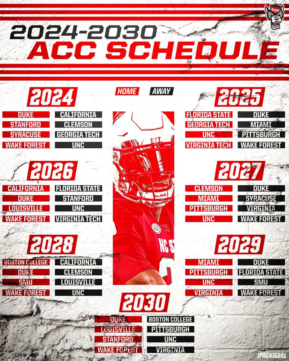 2026 nc state football schedule