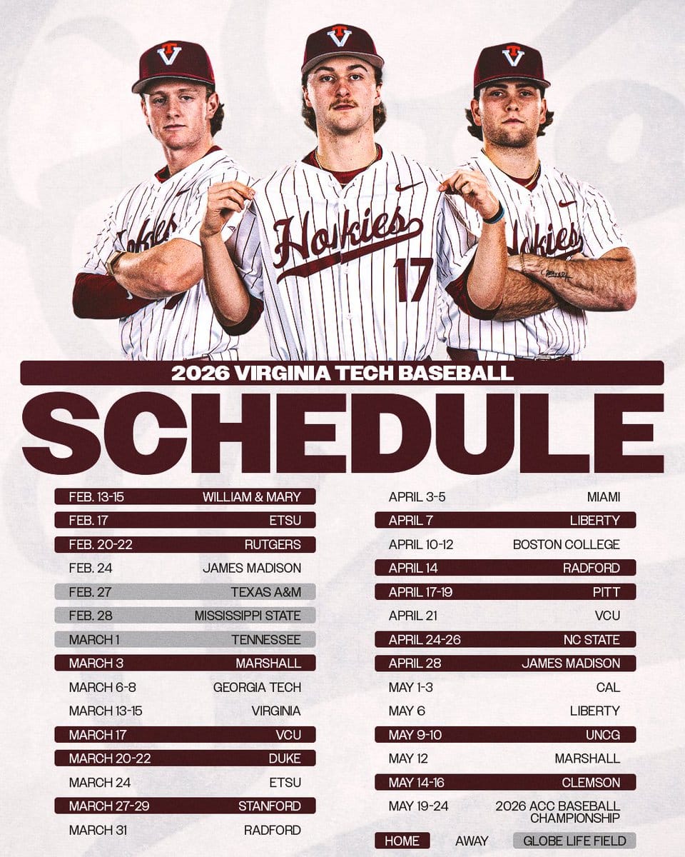 Vt Baseball Schedule 2026