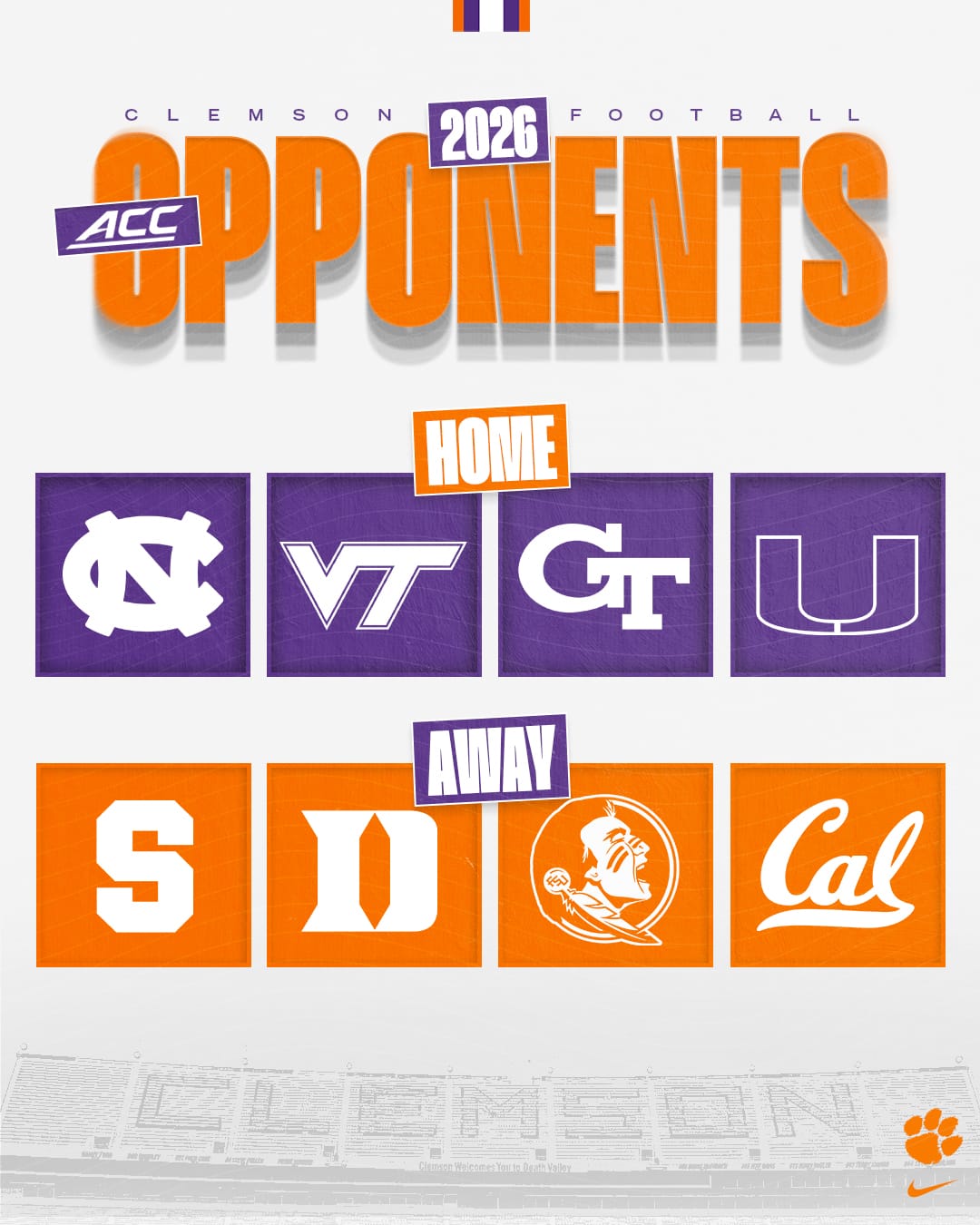 2026 Clemson Football Schedule Image 251 