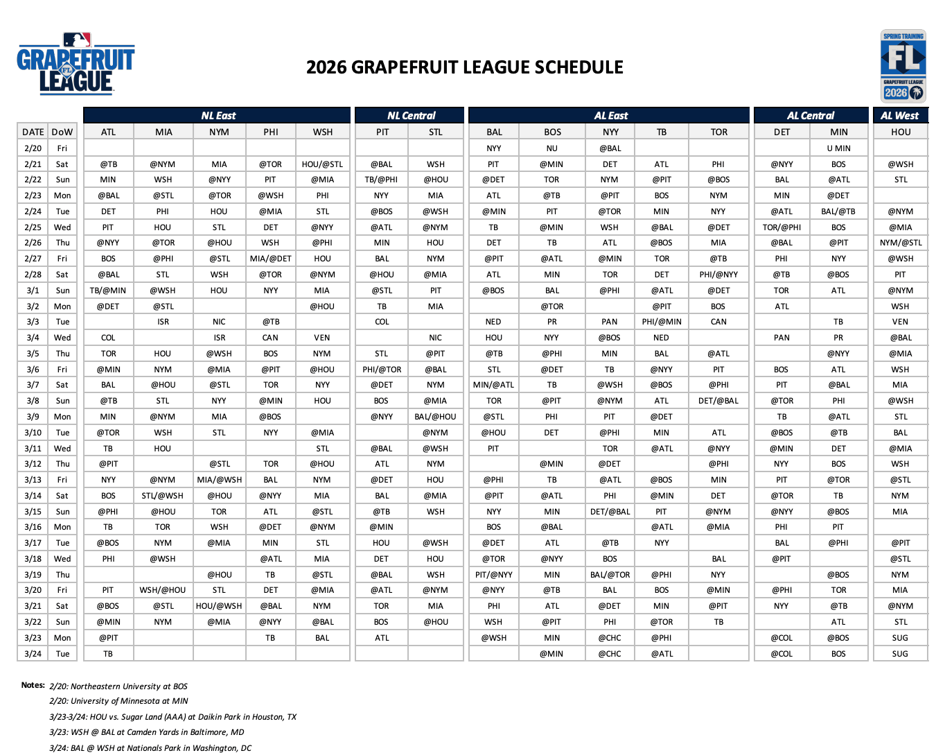 Grapefruit League Schedule 2026 grapefruit-league-schedule-2026