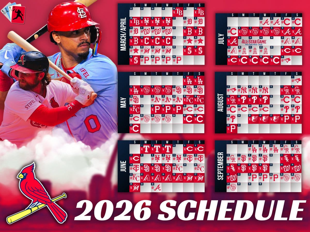 St Louis Cardinals 2026 Schedule Image 339 