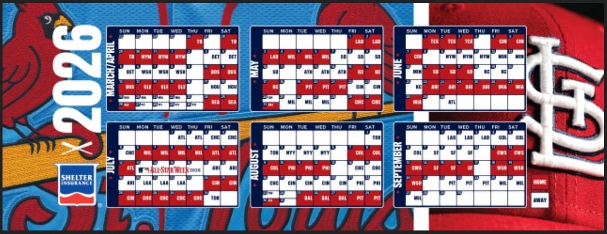Cardinals 2026 Schedule Image 433 